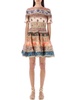 Zimmermann Devi Graphic Printed Mini Dress