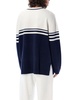 Wales Bonner V-Neck Intarsia-Knit Jumper