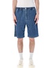 Marni Elastic Waist Denim Shorts