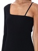 Helmut Lang One-Shoulder Ribbed Knitted Top