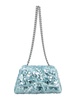 Self-Portrait Bow Sequin-Embellished Shoulder Bag