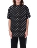 BALMAIN Men's Black Star Print Shirt for SS24