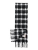 Marni Fringed Checked Scarf