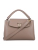 Bally Logo Engraved Foldover Top Tote Bag