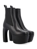 Porterville Beatle Banana leather ankle boots