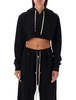 Rick Owens Drkshdw Cropped Hoodie