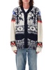 Sacai Button-Up Knitted Cardigan