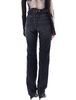 Jean Paul Gaultier Lacing Knee Bonded Jeans