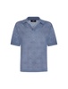 Fendi Men Cashmere And Silk Polo Shirt