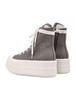 DRKSHDW Double Bumper High-Top Canvas Sneakers