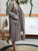 gretchen coat in taupe mix