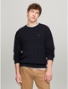 men's cable knit sweater