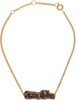 Gold Label Necklace