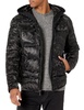 KARL LAGERFELD Paris Men's Short Puffer Jacket