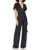 Ramy Brook womens Ariana Satin Wide Leg Jumpsuit