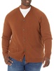 Amazon Essentials Men's Lambs Wool V-Neck Cardigan Sweater with Pockets (Previously Goodthreads)