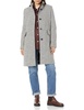 DKNY Women's Collared Topper Wool Pocket Jacket