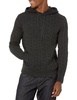 Brooks Brothers Men's Cotton Cable Knit Hooded Sweater