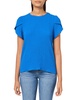 Anne Klein Women's Scoop Neck Tulip Sleeve Top