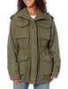 Norma Kamali Women's Quilted Hooded Cargo Jacket