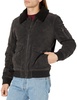 Levi's Men's Faux Suede Aviator Bomber Jacket