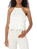 Ramy Brook Women's Veron Sleeveless Fringed Top