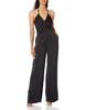 Ramy Brook Womens Maddy Satin Halter Jumpsuit