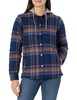 Dickies Women's Flannel Hooded Shirt Jacket