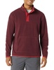 Amazon Essentials Men's Snap-Front Pullover Polar Fleece Jacket - Discontinued Colors