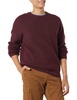 Amazon Essentials Men's Long-Sleeve Soft Touch Waffle Stitch Crewneck Sweater