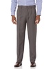 Amazon Essentials Men's Classic-Fit Expandable-Waist Pleated Dress Pant