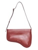 Manu Atelier Logo-Embossed Curve-Detail Shoulder Bag