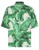 Dolce & Gabbana Banana Tree Printed Oversize Polo Shirt