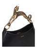 Hobo Cat Bag In Black Leather