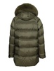 Takan Mqs 03 Fur Down Jacket Green Color