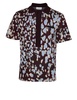 Lanvin Cotton Polo Shirt With Jacquard Effect