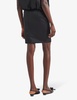 Re-Nylon brand-plaque high-rise recycled-nylon mini skirt