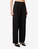 Maesa straight-leg high-rise stretch-woven trousers