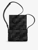 Cassette small Intrecciato leather cross-body bag