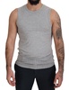 Ermanno Scervino Grey Sleeveless  Pullover T-shirt