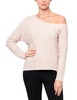 adalynn one shoulder sweater in blush