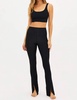 alani pant in ribbed black