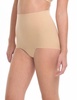 high-waist control brief in true nude