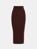 Brown Equip Knitted Skirt