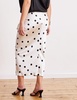 Noa Silk Skirt - Polka Dot