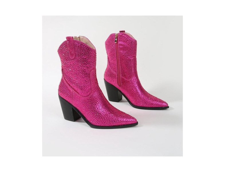 DRITAN Glam Western Booties