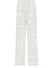 Monogram cotton pyjama pants