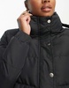 Brave Soul Petite puffer jacket in black