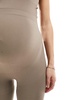 Mamalicious Maternity seamless legging in taupe - part of a set