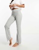 Cotton On sleep recovery lounge roll waist pants in gray